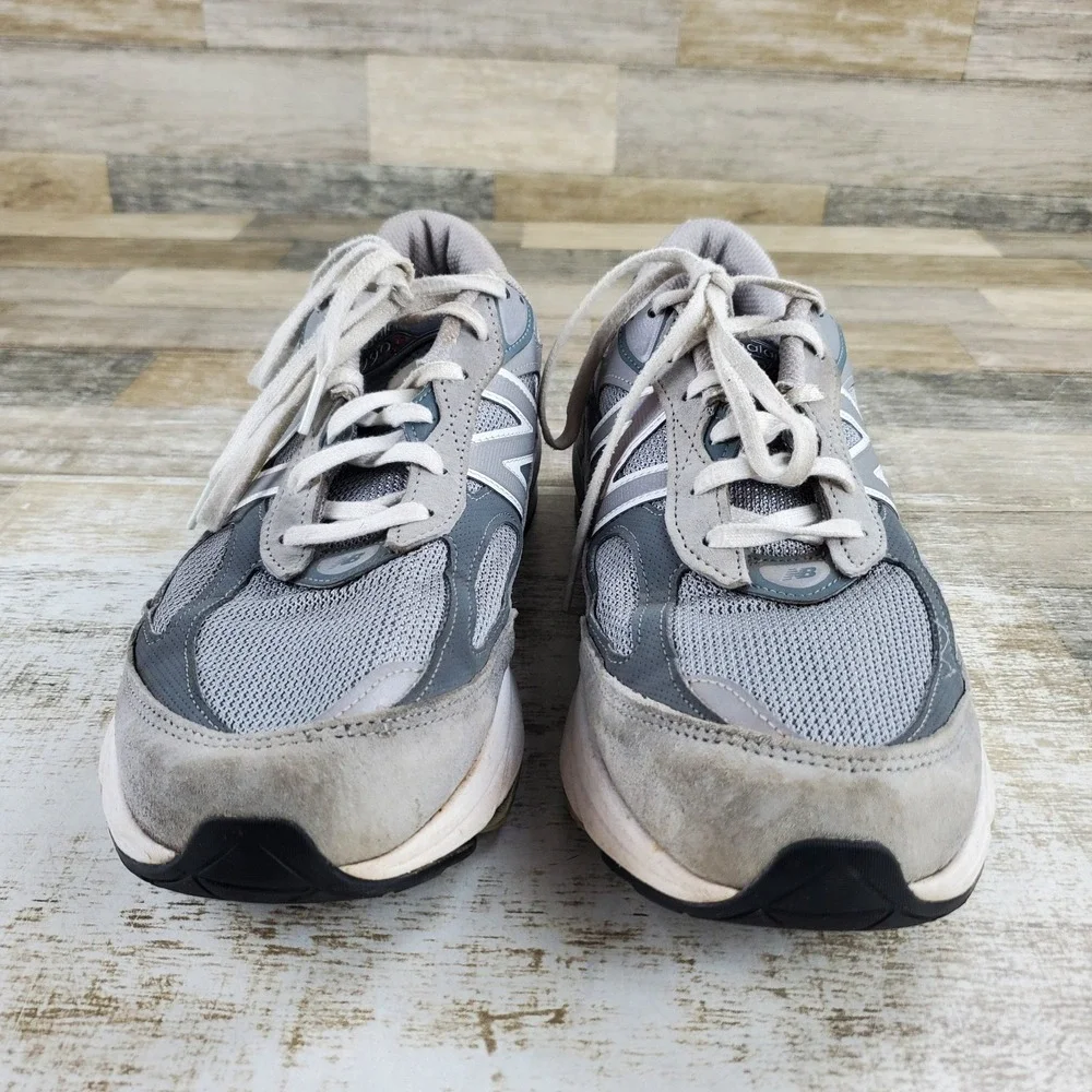 New Balance 990v6 Womens Shoes Sz 11.5 2E Running Light Gray Lace Up Sneakers